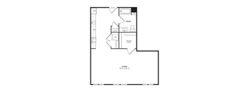 Floor plan at Dublin Station by Windsor, Dublin, CA, 94568