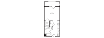 Floor plan at Dublin Station by Windsor, Dublin, CA, 94568