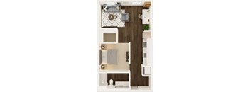 Big Si Floor Plan at Uplund at Totem Lake by Windsor, Kirkland, WA 98034