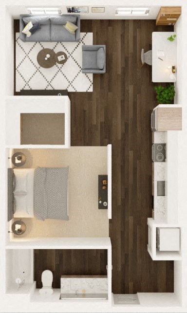 Big Si Floor Plan at Uplund at Totem Lake by Windsor, Kirkland, WA 98034