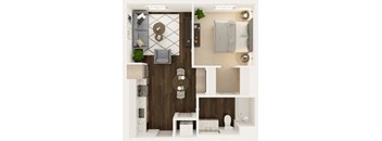Canyon Floor Plan at Uplund at Totem Lake by Windsor, Kirkland, WA 98034