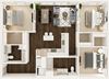 Skyline Floor Plan Skyline Floor Plan at Uplund at Totem Lake by Windsor, Kirkland, WA 98034
