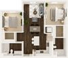 Summit Floor Plan Summit Floor Plan at Uplund at Totem Lake by Windsor, Kirkland, WA 98034
