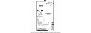 Floorplan at The Ridgewood by Windsor, 4211 Ridge Top Road, Fairfax, VA 22030