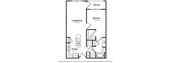 Floorplan at The Ridgewood by Windsor, 4211 Ridge Top Road, 22030