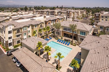 Aerial View Of Property Aerial View Of Property at Valentia by Windsor, La Habra, California - Photo Gallery 3