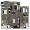B3a 2 Bed 2 Bath Floor Plan B3a 2 Bed 2 Bath Floor Plan at Valentia by Windsor, California