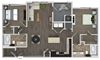 B5a 2 Bed 2 Bath Floor Plan B5a 2 Bed 2 Bath Floor Plan at Valentia by Windsor, La Habra, CA, 90631