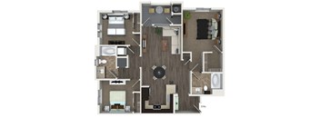 3 Bed 2 Bath Floor Plan at Valentia by Windsor, California