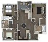 3 Bed 2 Bath Floor Plan 3 Bed 2 Bath Floor Plan at Valentia by Windsor, California