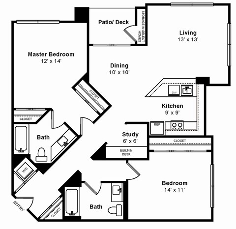 203 Coggins Drive Studio-2 Beds Apartment for Rent - Photo Gallery 39