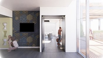 Expansive amenity spaces at Waterside Place by Windsor, 505 Congress St, Boston - Photo Gallery 26