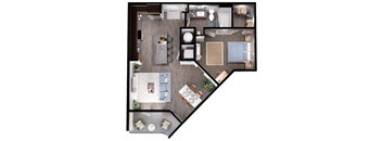A3-2 Floor Plan at Windsor Interlock, 2 Interlock Ave NW, Atlanta