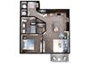 A5 floor plan A5 floor plan at Windsor Interlock, 2 Interlock Ave NW, GA
