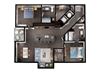 B6-2 floor plan B6-2 floor plan at Windsor Interlock, 2 Interlock Ave NW, Atlanta