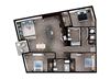 c2 floor plan c2 floor plan at Windsor Interlock, Atlanta, Georgia