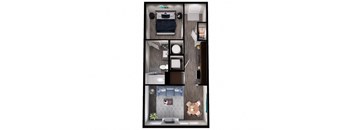 S1-1 Floor Plan at Windsor Interlock, Atlanta, Georgia