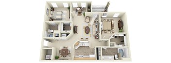 Floor plan Amsterdam  at Windsor Johns Creek, GA, 30022