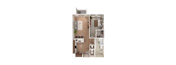 A8A floor plan at Windsor South Congress, Austin, Texas