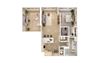 A9 floor plan A9 floor plan at Windsor South Congress, TX, 78745