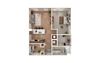 AD3 floor plan AD3 floor plan at Windsor South Congress, Austin, TX