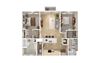 B2 floor plan B2 floor plan at Windsor South Congress, 8103 S. Congress Avenue, 78745