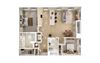 B6 floor plan B6 floor plan at Windsor South Congress, TX, 78745