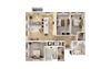 C1 Floor Plan C1 Floor Plan at Windsor South Congress, Austin, TX