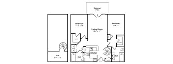Arnaz Floorplan at Windsor at Hancock Park