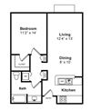 Chaplin Floorplan at Windsor at Hancock Park