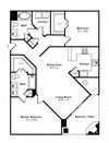 B2 Floorplan at Windsor at Main Place, Orange, CA
