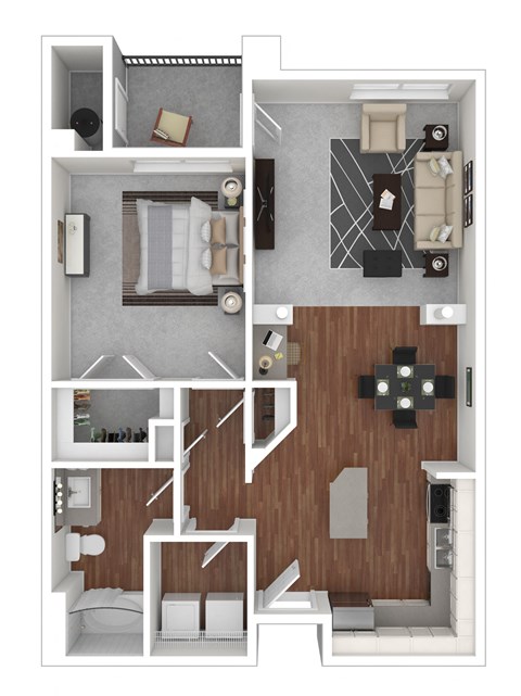 Alstromeria floor plan at Windsor at Meadow Hills, Aurora, Colorado