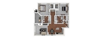 Kalanchoe floor plan at Windsor at Meadow Hills, Aurora, Colorado