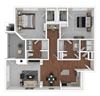 Kalanchoe floor plan at Windsor at Meadow Hills, Aurora, Colorado