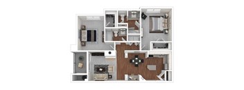 Sandersonia floor plan at Windsor at Meadow Hills, Aurora, Colorado