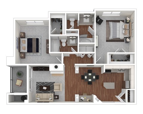 Sandersonia floor plan at Windsor at Meadow Hills, Aurora, Colorado