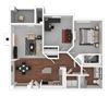 Trillium floor plan at Windsor at Meadow Hills, Aurora, Colorado
