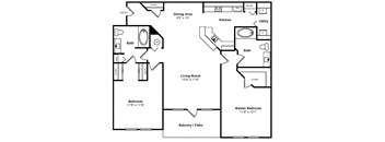 Floorplan at Windsor at Miramar, 3701 Southwest 160th Avenue, 33027