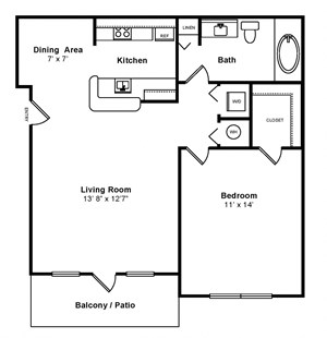 Floorplan Photos Gallery Floorplan at Windsor at Miramar, 3701 Southwest 160th Avenue, 33027