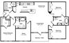 Floorplan at Windsor at Miramar, 3701 Southwest 160th Avenue, 33027