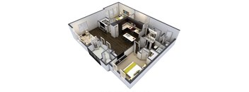 B3 Floor Plan at Windsor at Pinehurst, Lakewood, CO