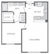 A3 Floorplan at Windsor at West University, 2630 Bissonnet Street, Houston, 77005