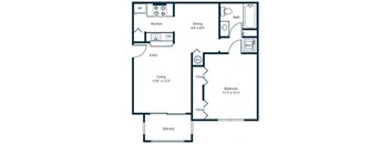 A2 Floorplan at Windsor Coconut Creek, Coconut Creek, 33073