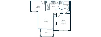 a floor plan of a house