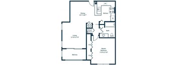 A4 Floorplan at Windsor Coconut Creek, Florida