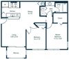 B1 Floorplan B1 Floorplan at Windsor Coconut Creek, Coconut Creek, FL, 33073