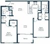 B5 Floorplan B5 Floorplan at Windsor Coconut Creek, Florida
