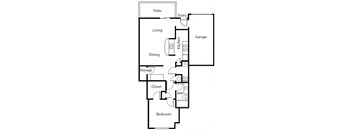 A1G Floor Plan at Windsor Coral Springs, Coral Springs, FL, 33067