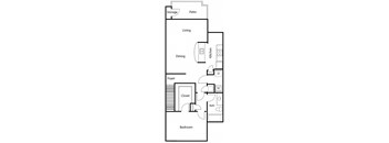 A3 Floor Plan at Windsor Coral Springs, Coral Springs, Florida