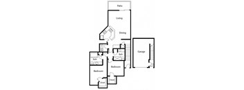 B3G Floor Plan at Windsor Coral Springs, Coral Springs, FL